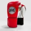 Geezers Halo Training/Sparring Boxing Gloves - Velcro -Geezers Boxing Shop halo live images velcro red gold