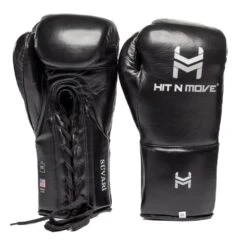 HIT N MOVE Horse Hair Suvari Boxing Gloves - Lace