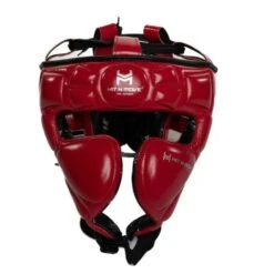 HIT N MOVE Headgear - Air Armour -Geezers Boxing Shop hm800 red 1