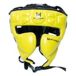 HIT N MOVE Headgear - Air Armour -Geezers Boxing Shop hm800 yellow
