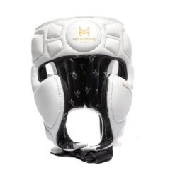 HIT N MOVE Headgear - Air Armour -Geezers Boxing Shop hm801 white