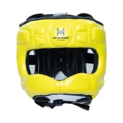 HIT N MOVE Face Saver Headgear -Geezers Boxing Shop hm801 yellow