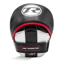 Ringside Target Pads - Black/Red -Geezers Boxing Shop hook jab back