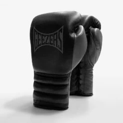 Geezers Hammer Training/Spar Boxing Gloves 2.0 - Lace -Geezers Boxing Shop lace black grey