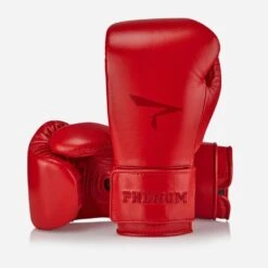 Phenom Boxing Elite SG-210S Pro Sparring Gloves - Velcro -Geezers Boxing Shop ph100 red a