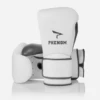 Phenom Boxing SG-202S Sparring Gloves - Velcro -Geezers Boxing Shop ph109 white grey