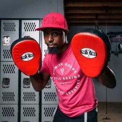 Pro Mex Pantera Curved Punch Mitts 3.0 -Geezers Boxing Shop pm702 5