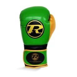Ringside Pro Fitness Boxing Gloves -Geezers Boxing Shop pu green front 2