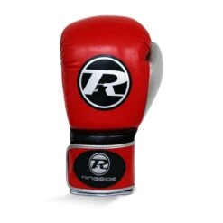 Ringside Pro Fitness Boxing Gloves -Geezers Boxing Shop pu red front 2