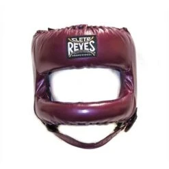 Cleto Reyes Rounded Nylon Bar Headguard -Geezers Boxing Shop purplemetrounded 1 2
