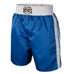Cleto Reyes Satin Boxing Shorts -Geezers Boxing Shop rebt bl wh 1 2 1 1