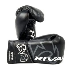 Rival RFX Guerrero Fight Boxing Gloves - HDE -Geezers Boxing Shop rfx g hdef black