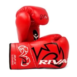 Rival RFX Guerrero Fight Boxing Gloves - HDE -Geezers Boxing Shop rfx g hdef red