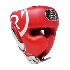 Rival RHG100 Boxing Headguard -Geezers Boxing Shop rival rhg100 red silver