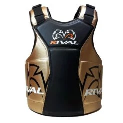 Rival Body Protector - THE SHIELD -Geezers Boxing Shop rpb one gold front 1