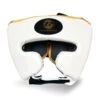 Ringside Pro Fitness Headguard -Geezers Boxing Shop rs800 wgite gold a
