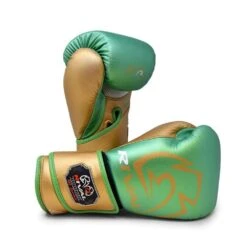 Rival RB100 Professional Bag Gloves -Geezers Boxing Shop rv125 green gold a