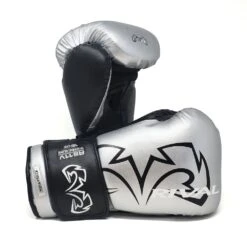 Rival RS11V-Evolution Velcro Sparring Boxing Gloves 12 Rival RS11V-Evolution Velcro Sparring Boxing Gloves -Geezers Boxing Shop rv137 silver