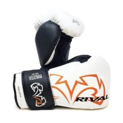Rival RS11V-Evolution Velcro Sparring Boxing Gloves 11 Rival RS11V-Evolution Velcro Sparring Boxing Gloves -Geezers Boxing Shop rv137 white 1 2