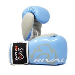 Rival RB-7 Fitness Bag Boxing Gloves -Geezers Boxing Shop rv155 baby blue a