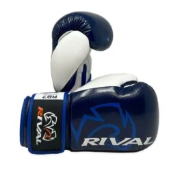 Rival RB-7 Fitness Bag Boxing Gloves -Geezers Boxing Shop rv155 navy a
