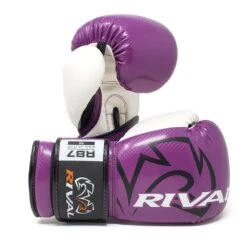 Rival RB-7 Fitness Bag Boxing Gloves -Geezers Boxing Shop rv155 purple a