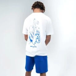 Rival Faded Gloves Graphic Tee - White