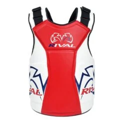 Rival Body Protector - THE SHIELD -Geezers Boxing Shop rv708 red wht blue a