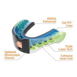 Shock Doctor Gel Max Power Mouthguard -Geezers Boxing Shop shock doctor gel max power mouthgaurd technology geezers boxing