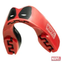 SafeJawz Marvel Mouthguard -Geezers Boxing Shop sj1102 deadpool a
