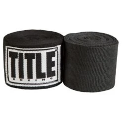 TITLE Semi-Elastic Mexican Handwraps -Geezers Boxing Shop smhw xl bk 1 2