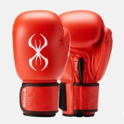 Sting Competition Approved Boxing Gloves 2.0 -Geezers Boxing Shop st117 red e 2
