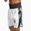 Suzi Wong X Geezers Satin 2 Colour Boxing Shorts -Geezers Boxing Shop sw1700 white black 1