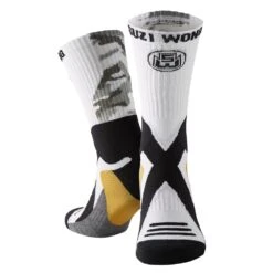 Suzi Wong Camo Boxing Socks -Geezers Boxing Shop sw2102 white grey