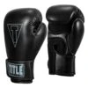 TITLE Boxing Vegan Fitness Bag Gloves -Geezers Boxing Shop tb1105 black a