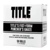 TITLE Boxing Fist-Form Puncher's Gauze - (Box Of 50) -Geezers Boxing Shop tb1115b
