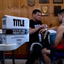 TITLE Boxing Fist-Form Puncher's Gauze - (Box Of 50) -Geezers Boxing Shop tb1115c