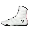 TITLE Total Balance Junior Boxing Boot -Geezers Boxing Shop tb1402 white a