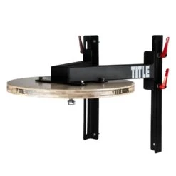 TITLE Boxing Forged Steel Adjustable Pro Speed Bag Platform