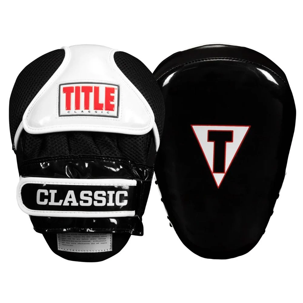 TITLE Classic Pro-Style Trainer's Mitts 1 TITLE Classic Pro-Style Trainer's Mitts