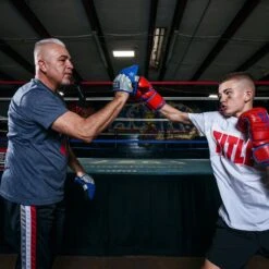 TITLE Platinum Perilous Micro Palm Mitts -Geezers Boxing Shop tb736d