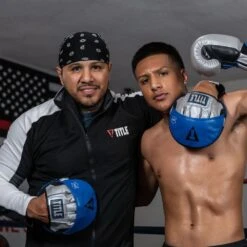 TITLE Platinum Perilous Micro Palm Mitts -Geezers Boxing Shop tb736f