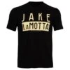 TITLE Boxing Jake LaMotta T-Shirt - Black -Geezers Boxing Shop tlgcy162 bk 1 1