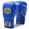 Winning MS Pro Fight Boxing Gloves -Geezers Boxing Shop winning pro fight gloves blue